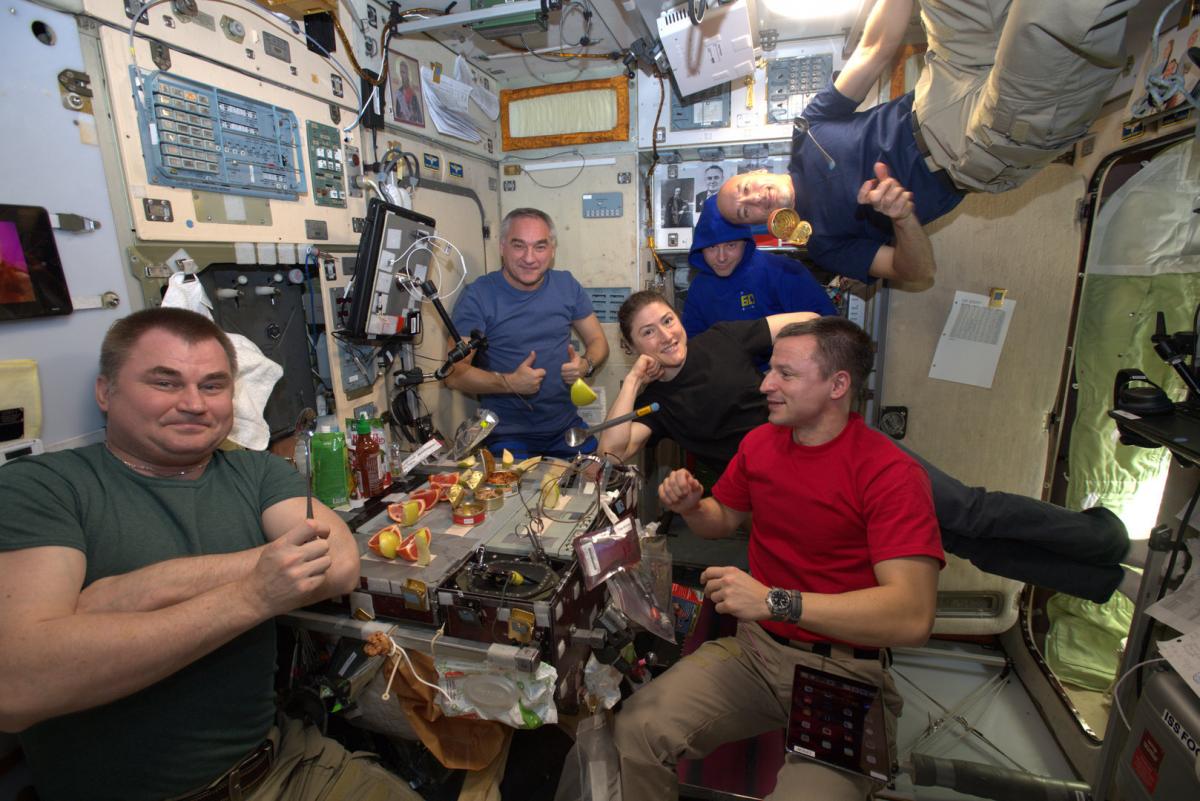 Qué comen los astronautas en la Estación Espacial Internacional