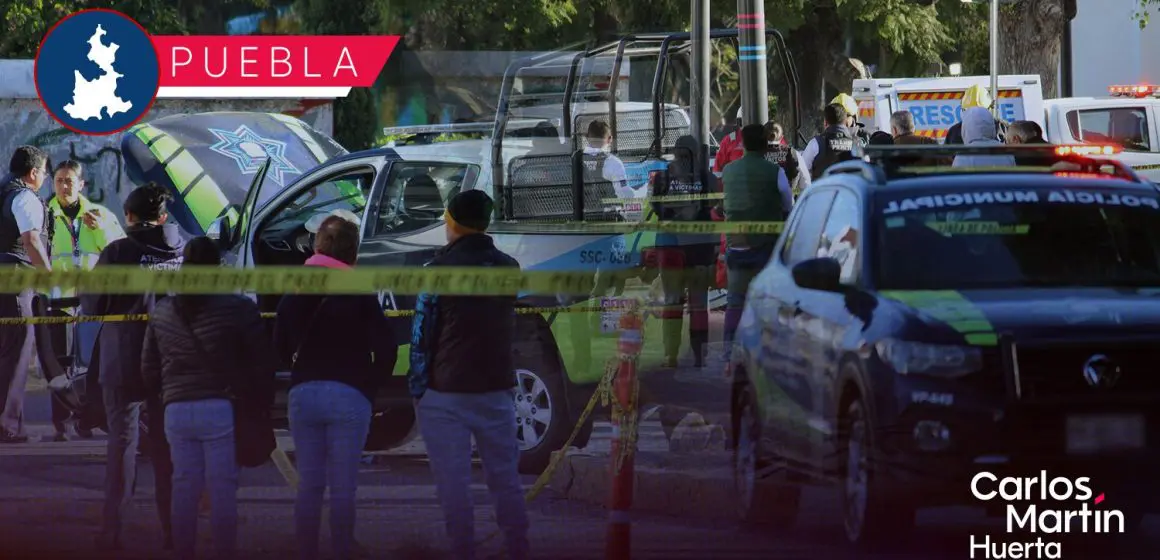 Patrulla protagoniza fatal accidente en Boulevard 5 de Mayo; taxista perdió la vida