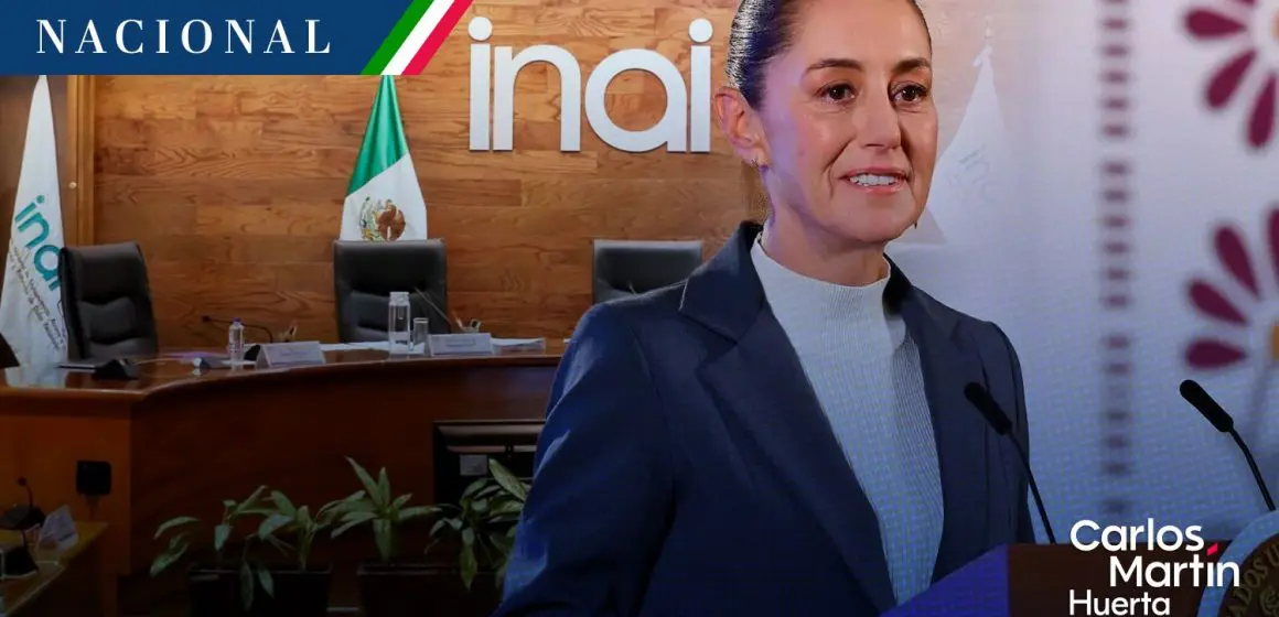 Habrá más transparencia y no corrupción: Sheinbaum tras desaparición de INAI