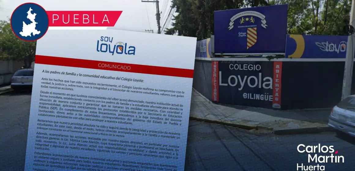 ¿Qué pasa en el Colegio Loyola? Dan de baja a profesor