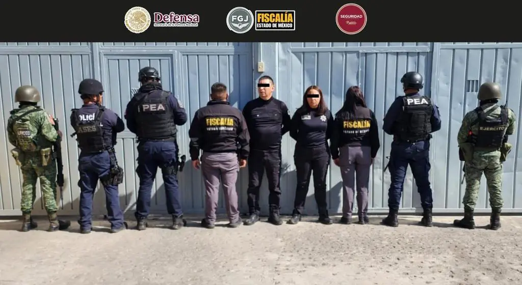 Continúa “Operativo enjambre”; detienen a dos policías del Municipal de Ecatepec