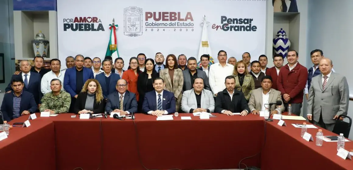 Coordinación y humanismo para mantener la gobernabilidad y seguridad de Puebla: Alejandro Armenta