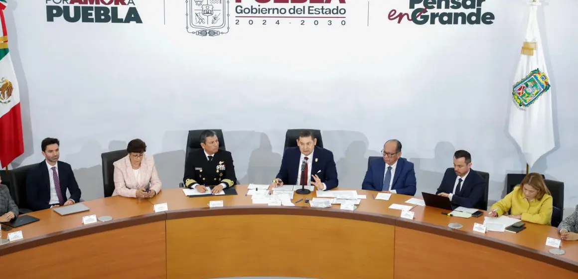 Coordinación con los tres niveles de gobierno permitió reducción del 60% en homicidios en Puebla: Armenta