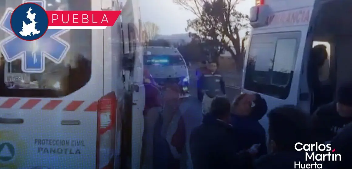 Atropellan a tres peregrinos en la autopista Tlaxcala-San Martín Texmelucan