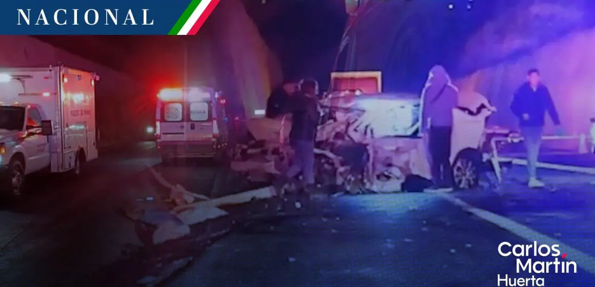 Conductor alcoholizado mata a 5 personas en accidente sobre la Puebla-Tlaxcala