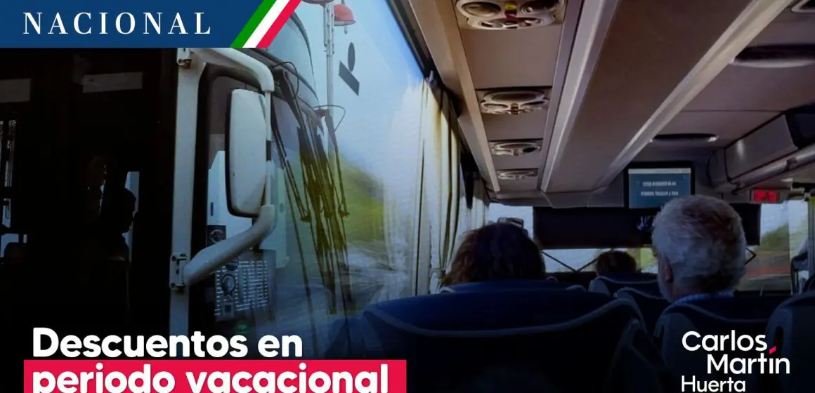 Descuentos en transporte por vacaciones de fin de año