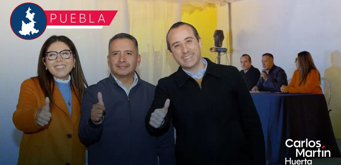 Edmundo Tlatehui respalda a Mario Riestra  y Genoveva Huerta para la dirigencia estatal del PAN