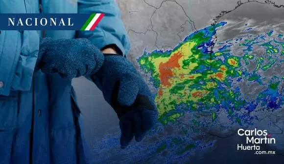 Nuevo frente frío, el número 16, se aproxima al norte y noroeste del país