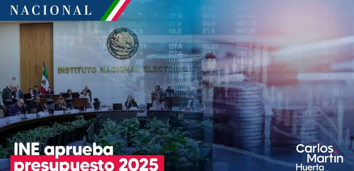 INE aprueba presupuesto 2025