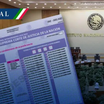 Aprueba INE diseño de boletas para elección del Poder Judicial