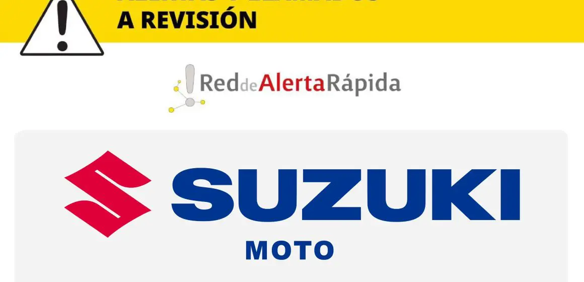 Profeco emite llamado a revisión de motos Suzuki