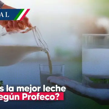 ¿Qué marca de leche light aporta menos calorías, según la Profeco?