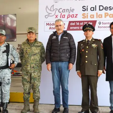 Inicia en Xonacatepec Campaña Nacional “Sí al desarme, sí a la paz”