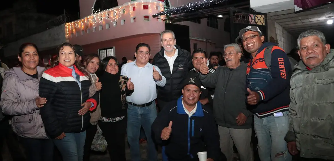 Entrega Pepe Chedraui modernización de luminarias en puntos de San Baltazar Campeche y La Libertad