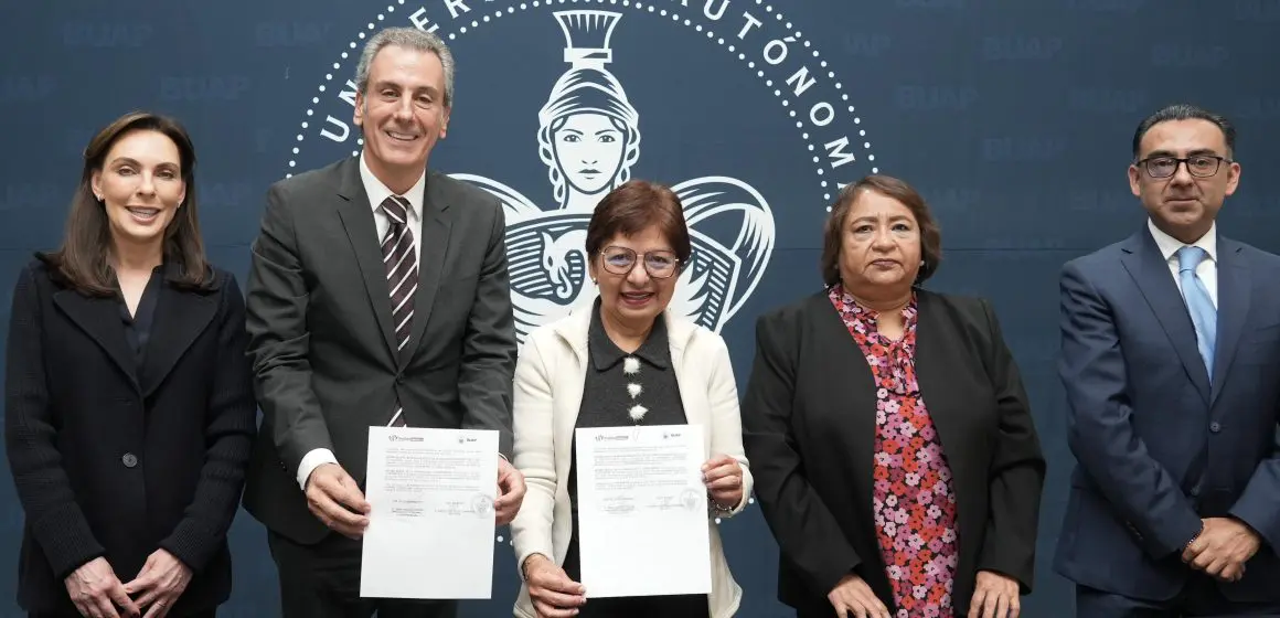 Firman convenio de colaboración el Gobierno de la Ciudad y la BUAP a favor de las y los poblanos