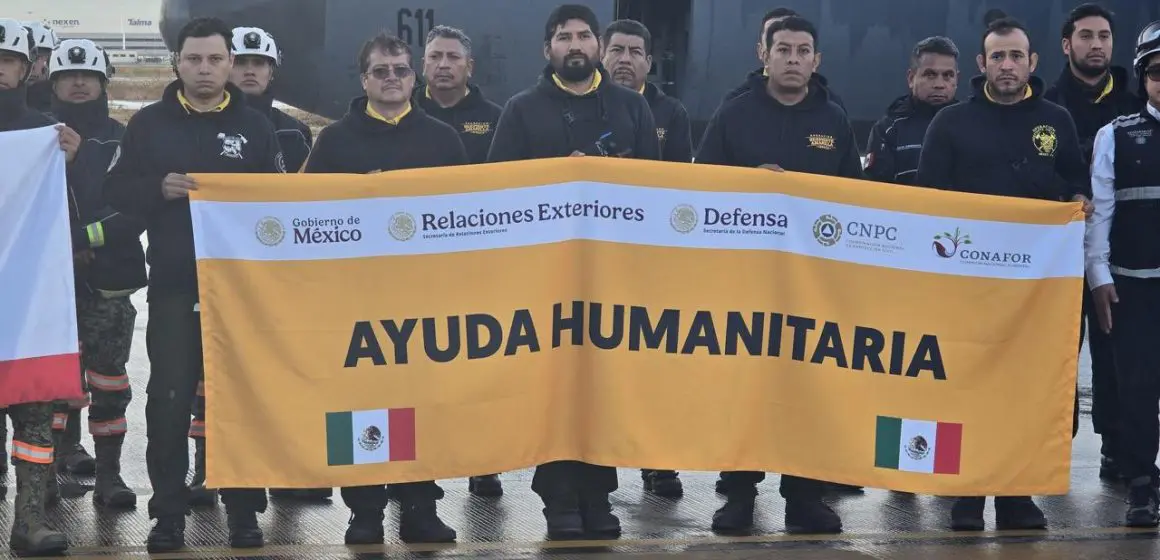 Sale de México rumbo a Los Ángeles grupo de ayuda humanitaria