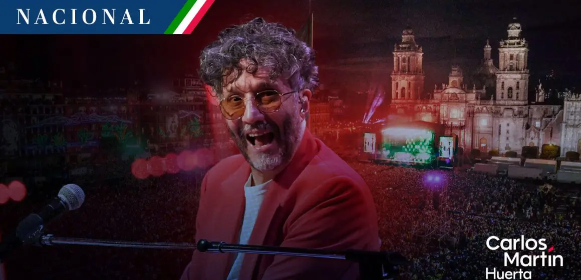 Fito Páez dará concierto en el Zócalo de CDMX