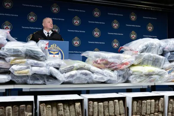 Aseguran en Canadá 835 kilos de cocaína vinculada al CJNG