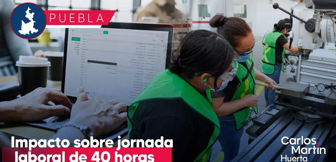 Pide CCE Puebla analizar impacto sobre jornada laboral de 40 horas