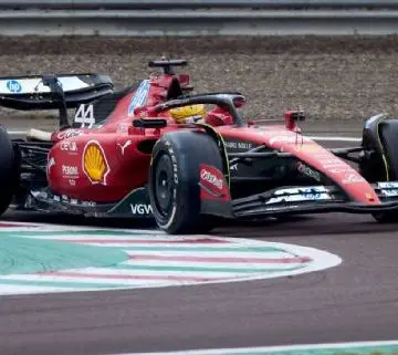 Lewis Hamilton sufre accidente en pruebas de Ferrari en Montmeló Barcelona