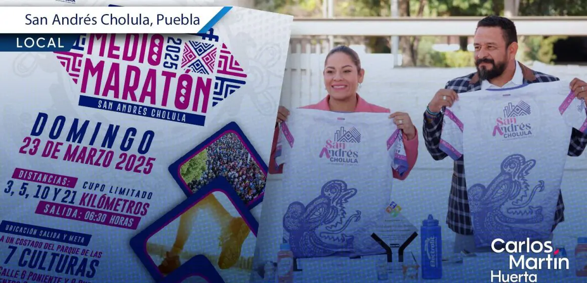 ¡Prepárate para el Medio Maratón de San Andrés Cholula 2025!