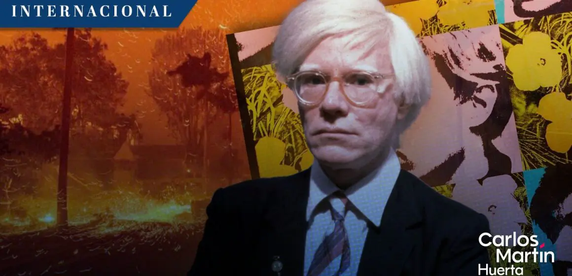 Obras de Andy Warhol destruidas por los incendios en Los Ángeles