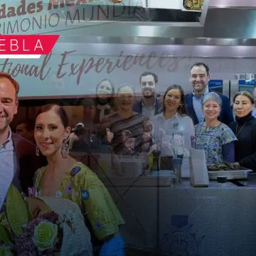 Puebla Brilla en FITUR: Promocionan Centro Histórico y gastronomía poblana en España