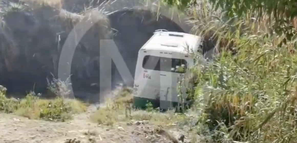 Ruta 44 termina en el fondo de un barranco en San Jerónimo Caleras