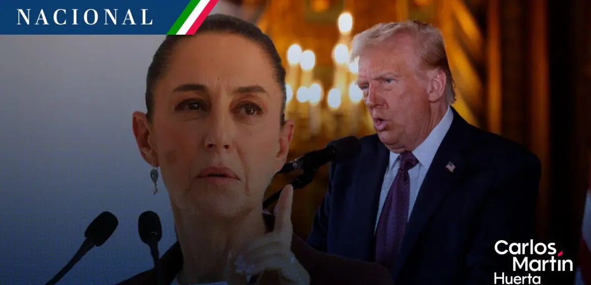 “En México gobierna el pueblo”, responde Sheinbaum a Trump