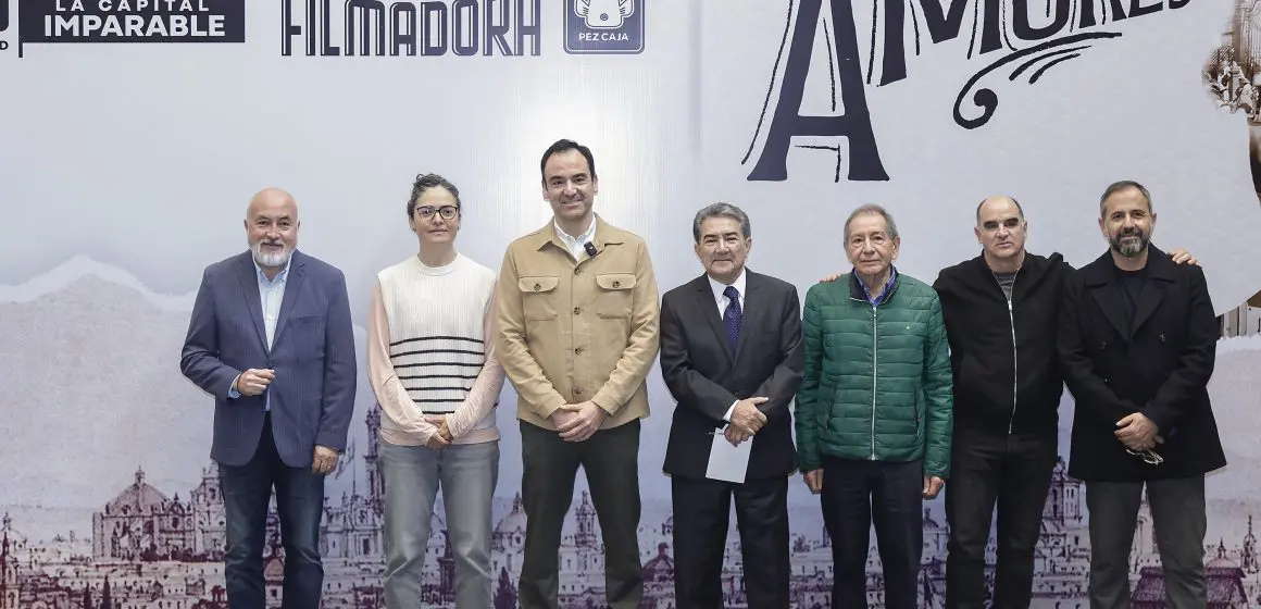 Anuncia Gobierno de la Ciudad grabación de serie “Mal de Amores” en Puebla