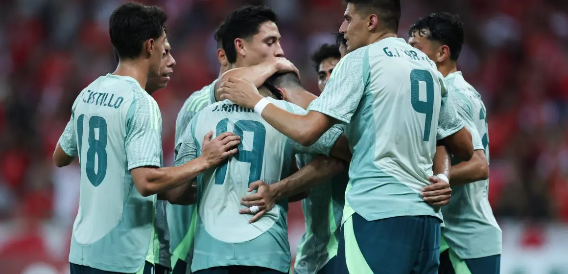 La Selección Mexicana se impuso al Inter de Porto Alegre en territorio brasileño