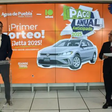 Ya hay ganador de 1er Sorteo del Pago Anual Anticipado de Agua de Puebla