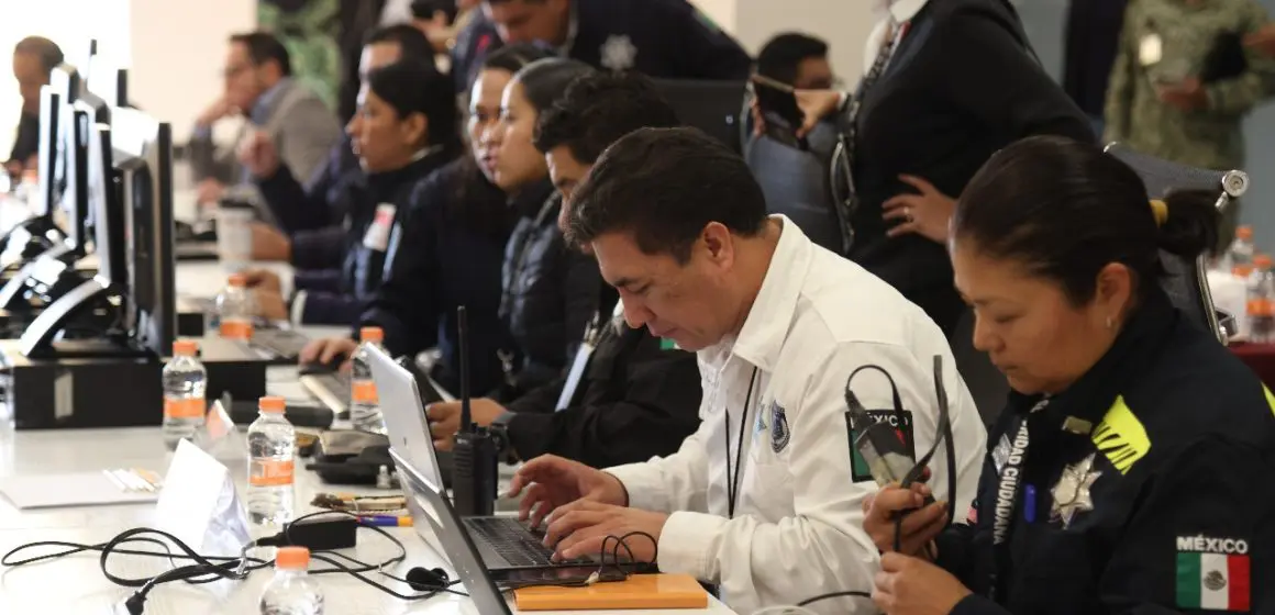 Para garantizar la seguridad de la jornada electoral en juntas auxiliares los tres niveles de gobierno trabajan de manera coordinada