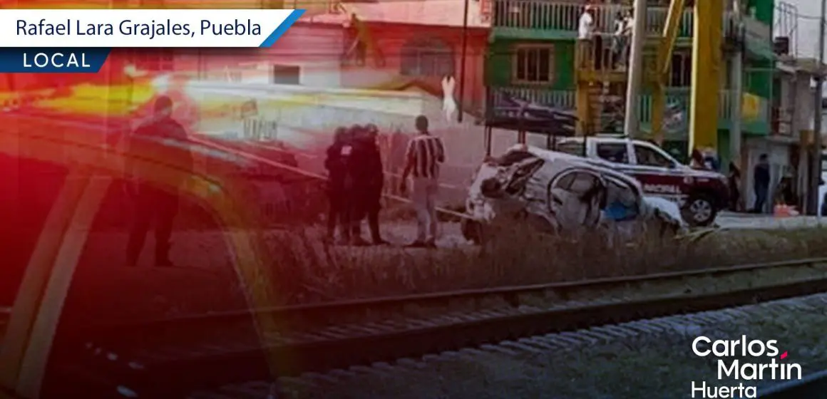 Muere al intentar ganarle el paso al tren en Lara Grajales