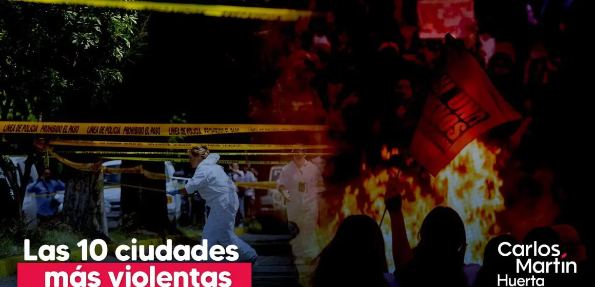 México lidera ranking de las ciudades más violentas del mundo