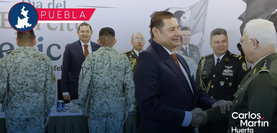 Día del Ejército Mexicano en Puebla: Reconocimiento a la labor de las fuerzas armadas