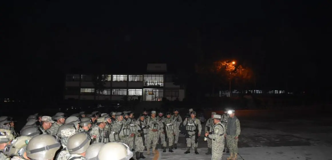 600 elementos de la Sedena en Puebla fueron enviados a la frontera norte