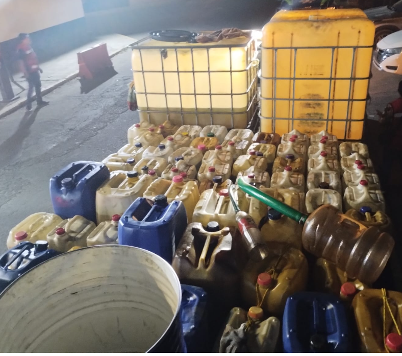 Huachicoleros detenidos en Tlahuapan son vinculados a proceso 1 Hidrocarbro asegurado Tlahuapan