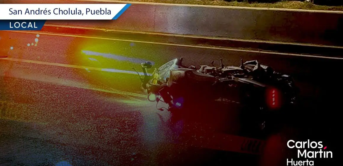 Muere par de motociclistas tras accidentes en Puebla