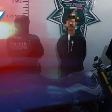 Recuperan motocicletas robadas y detienen a ladrón en Atlixco