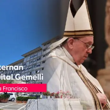 Internan al Papa Francisco al hospital