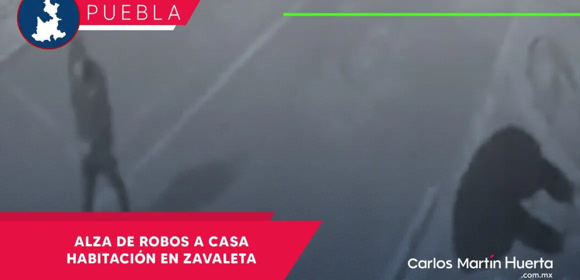 Así es como sujetos roban casa en la zona de Zavaleta