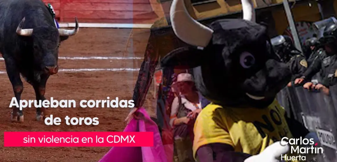 Aprueban corridas de toros “sin violencia” en la CDMX