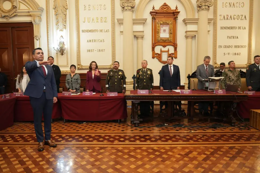 Félix Pallares Miranda asume la titularidad de la SSC Puebla 1 Felix Pallares Miranda SSC