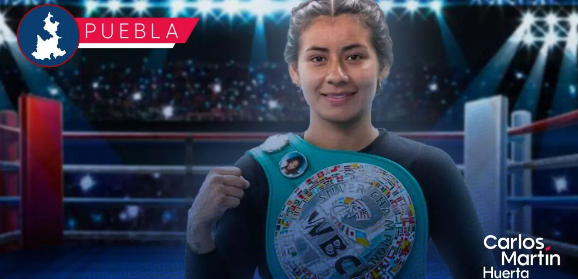 Gaby “La Bonita” Sánchez imparte clase masiva de boxeo en Puebla para fomentar vida saludable