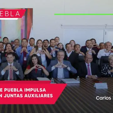 Gobierno de Puebla impulsa desarrollo en juntas auxiliares con Programa de Obra Comunitaria