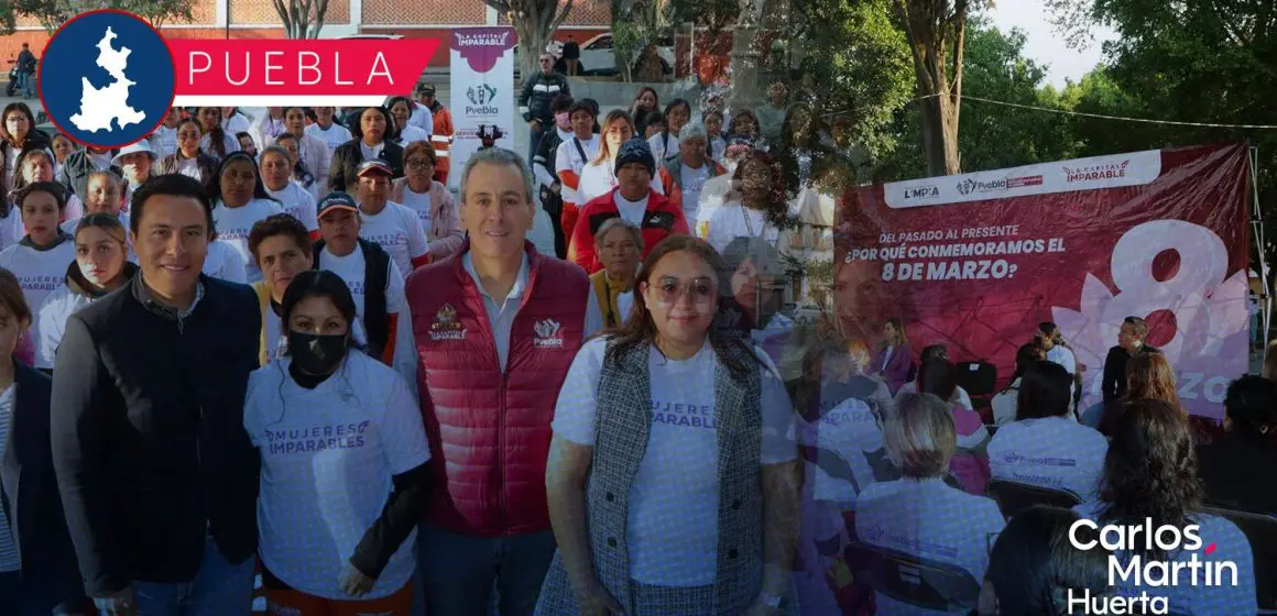 Reconocen a mujeres del Organismo de Limpia en el marco del 8 de marzo