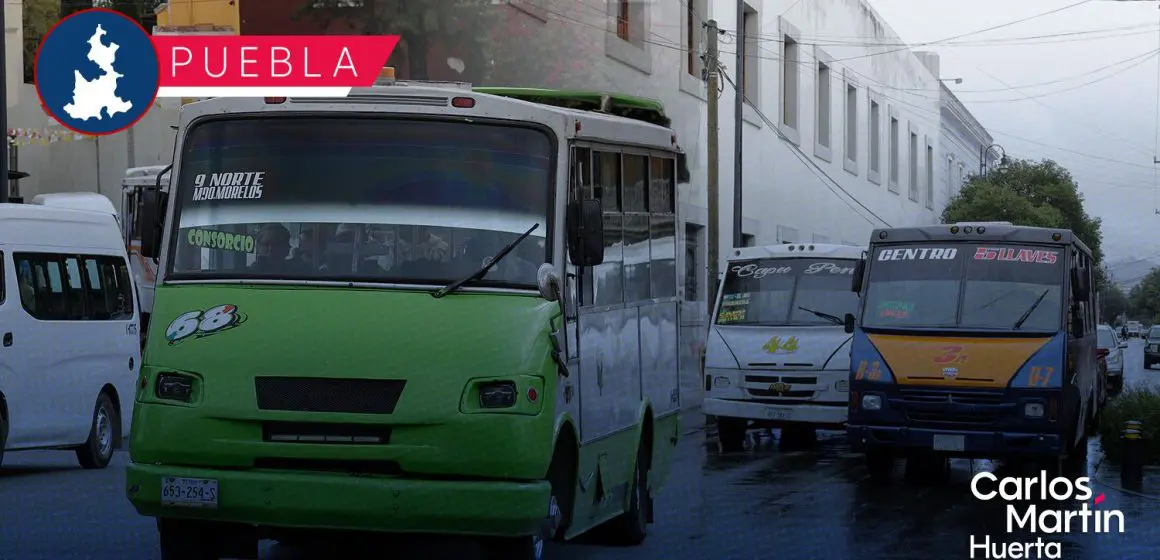 Revista vehicular reducirá el número de concesiones del transporte público en Puebla