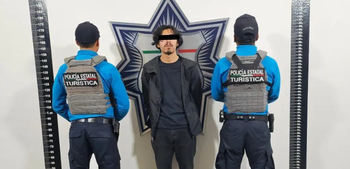 Policía Estatal Turística detiene a hombre por presunto fraude con criptomonedas en Puebla