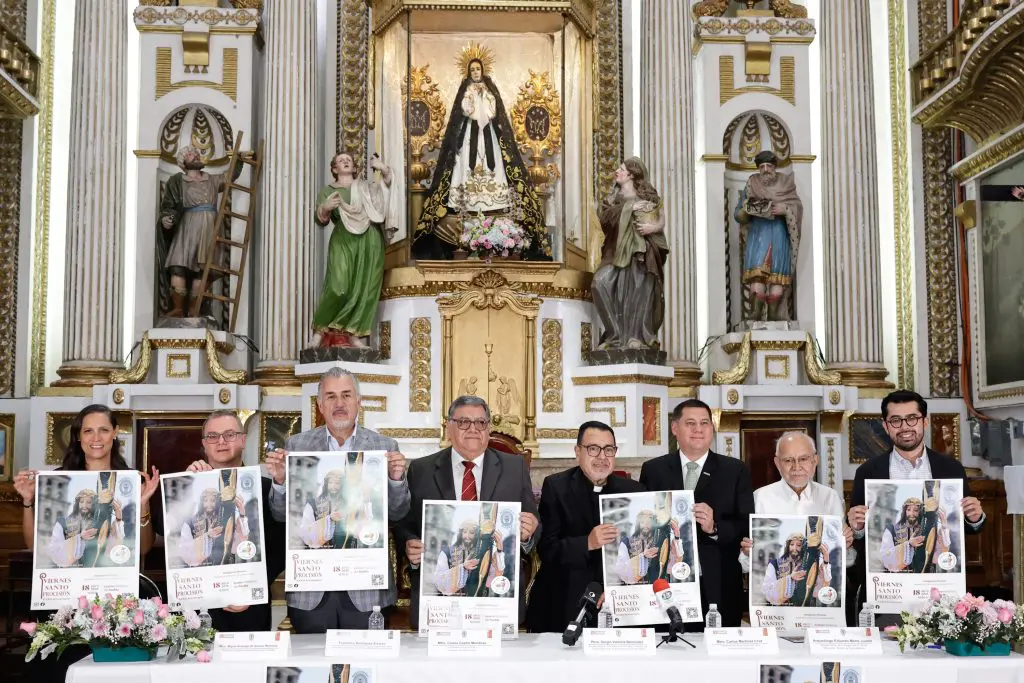 Procesión de Viernes Santo en Puebla espera superar los 160 mil asistentes 1 procesion viernes santo 664083
